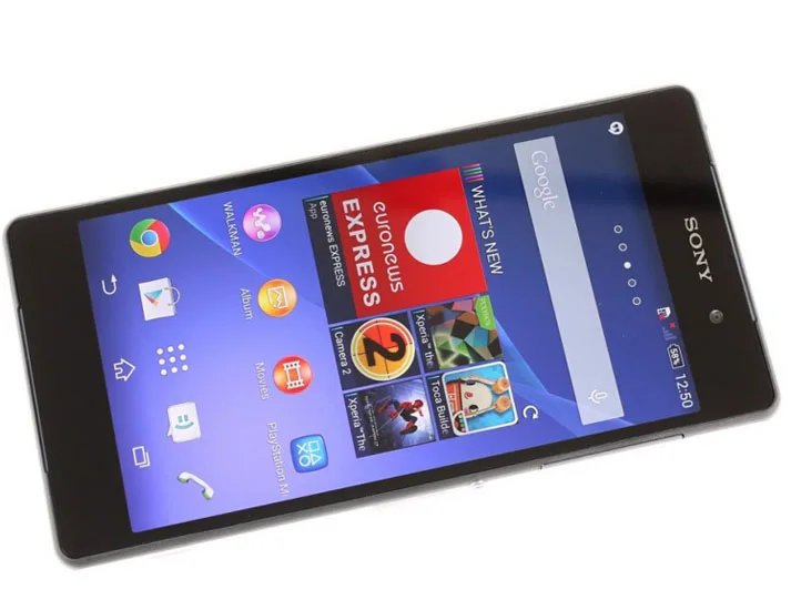 Мобильный телефон sony Xperia Z2 D6503 GSM WCDMA 4G LTE Android quad core ram 3 ГБ rom 16 Гб 5," 20 Мп камера телефон