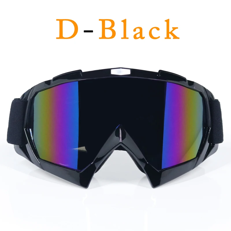 Очки для мотокросса ATV Внедорожные Dirt Bike пылезащитные гоночные очки анти ветер MX очки - Цвет: 2