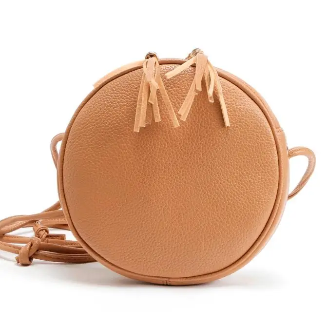 Maison Fabre bag female new Fashion Women Girl Round Leather Handbag Shoulder Messenger Bag July5