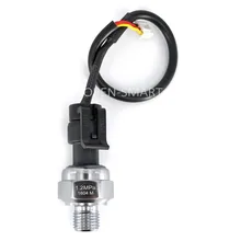 5V G1/4 0-1.2 MPa Hydraulic Pressure Sensor for Water / Oil Variable-speed Pump Pressure Sensor 1/2 (DN15) Diameter for Arduino