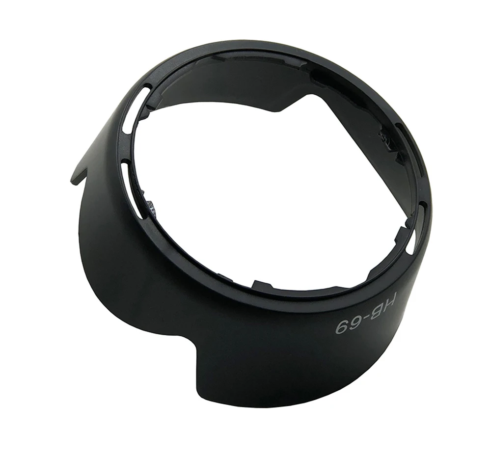 Camera Lens HB-69 HB69 HB 69 Bayonet Lens Hood for Nikon D5300 D5200 D3300 D3200 AF-S DX 18-55mm F3.5-5.6G VR II (5)