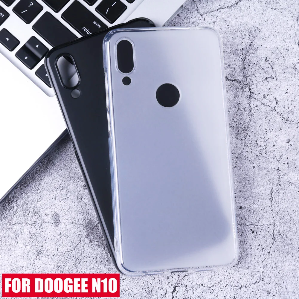 

JONSNOW Phone Case for Doogee N10 5.84" Soft Silicone Protection Pudding Anti Skid Silicone Cover Cases Capa Coque Fundas