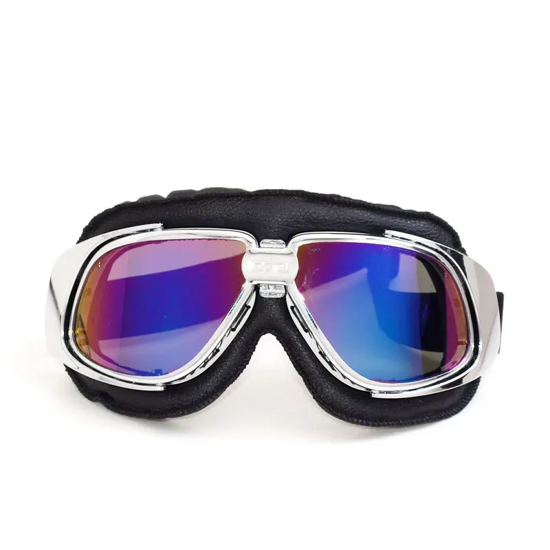 Мото rcycle moto cross очки Lunette moto ancienne скутер стимпанк крейсерский шлем очки для moto rbike moto gafas - Цвет: Многоцветный