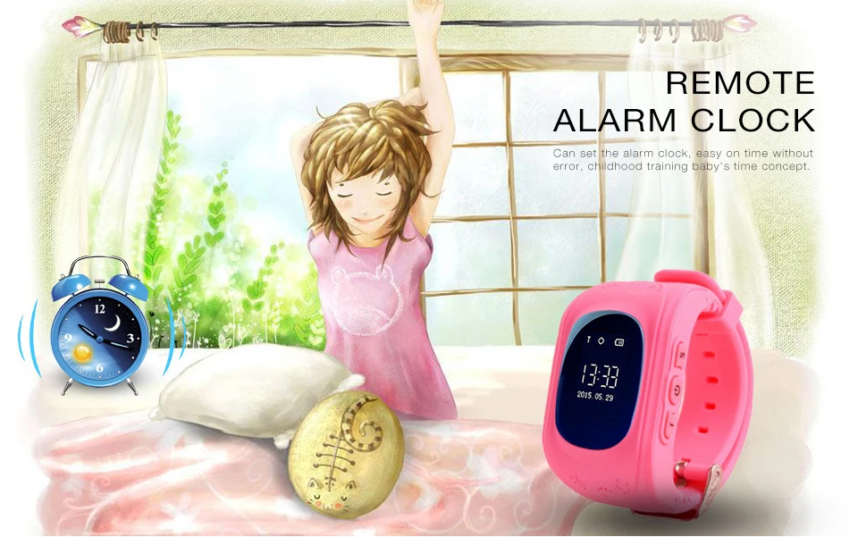 AOSMAN Q50 gps умные детские часы SOS Вызов локатор трекер детские часы для ребенка анти-потеря детские наручные часы