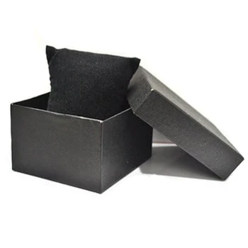 

Present Gift Boxes Case For Bangle Jewelry Watch Box wholesale red and black Random color
