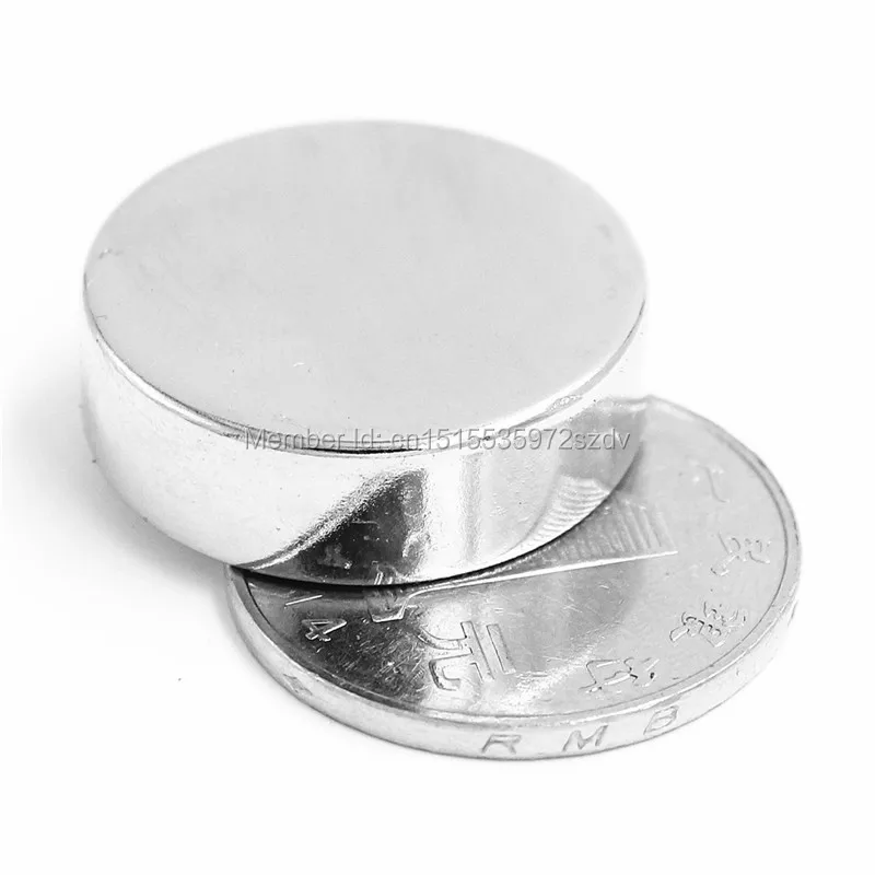 US $67.29 50pcs Strong Round Dia 25mm x 8mm N35 Rare Earth Neodymium Magnet Art Craft Fridge 25x8mm