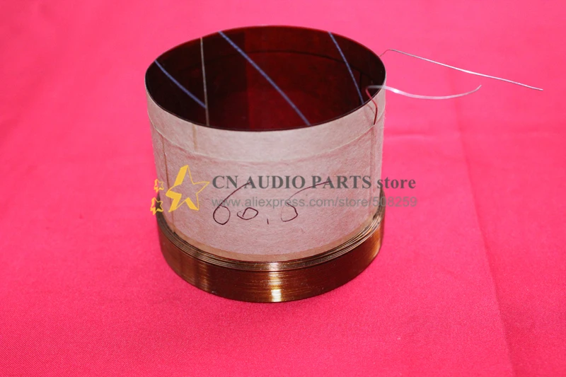 1 pcs ID: 60.5mm ( 6F ) 6 layer winding 8 ohm KSV woofer Bass loudspeaker speaker voice coil | Электроника