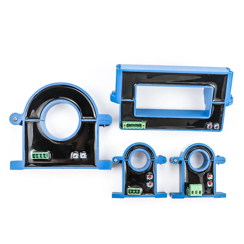 0-1000A Current-Transmitter Ampere output 4-20ma/0-10v Output AC Perforation Din-Type