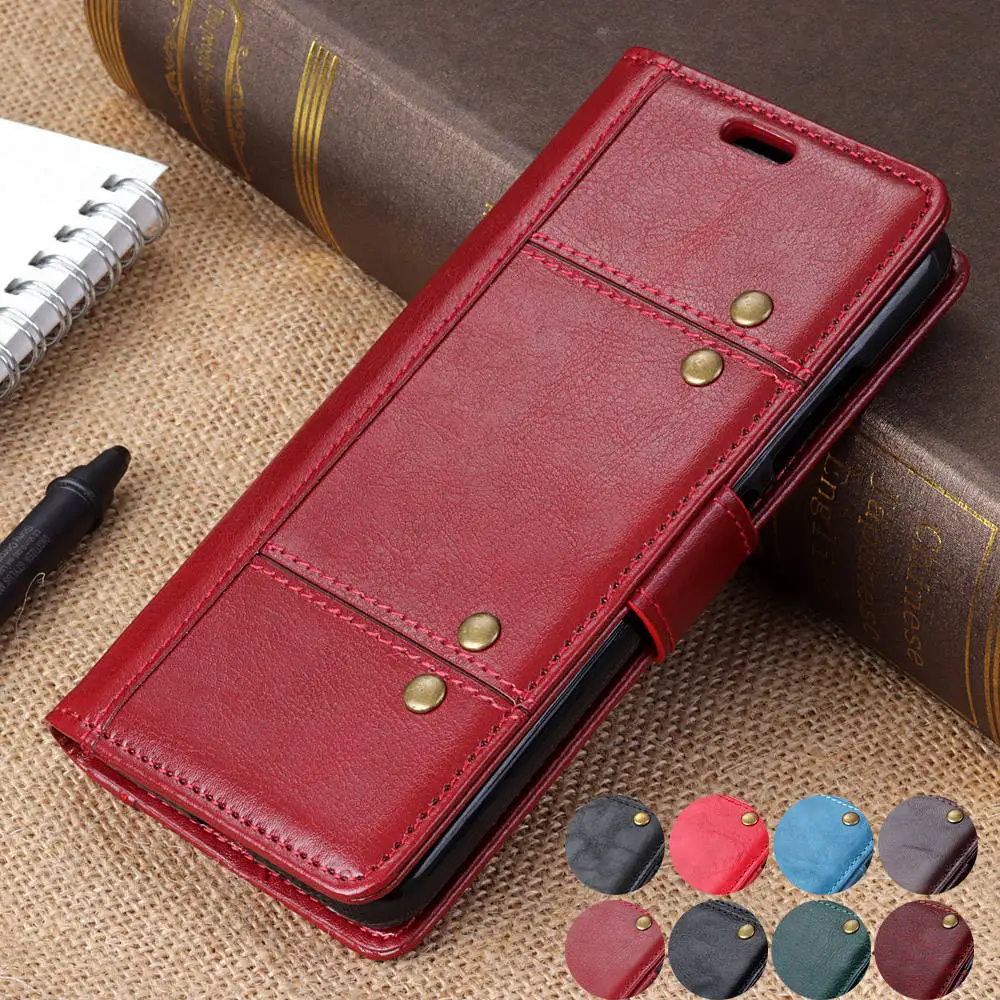 

For Samsung A8+ 2018 A730F Luxury Magnetic Wallet fone case for samsung a8 plus 2018 Leather Business Book Flip Stand Cover Case