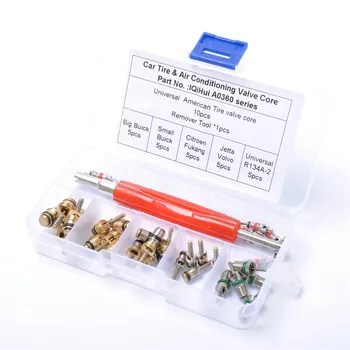

2019 New Arival Hot Sale Car Air Conditioning Valve 35 Pcs Assortment & Remover Tool Suitable for Buick Dropshipping Diagnostic