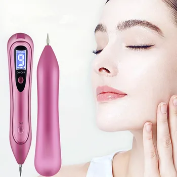 

9 Level LED Laser Mole Removal Plasma Pen Freckle Removal Machine Dark Spot Remover For Face Wart Tag Tattoo Remove Pen