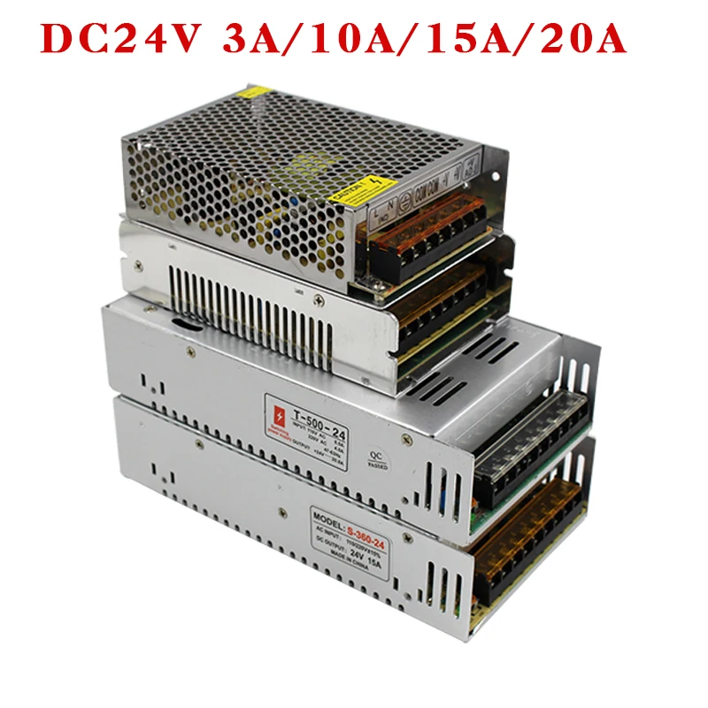 Горячая Распродажа AC85-265V 110V 220V постоянного тока до DC5V 12V 24V 36V 48V 1A 2A 3A 5A 10A 15A 20A 30A 40A 80A CCTV/светодиодные полосы адаптер питания