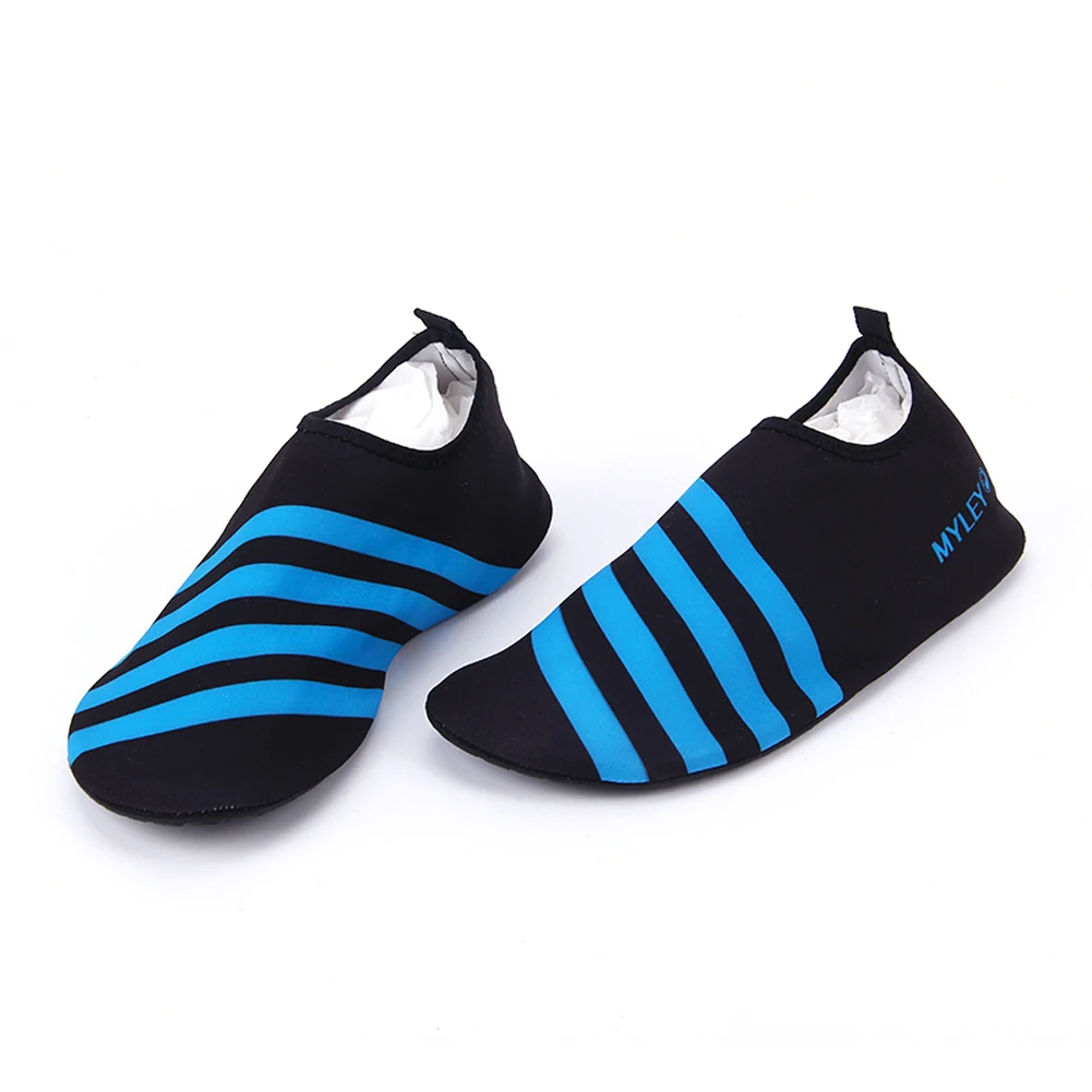 Image Elastic and comfortable Sports Socks  Men Women Surf Aqua Beach Water Socks Shoes Yoga Swim Diving Non Skid bottom Socks H1E1