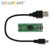 Placa de desenvolvimento usb avr para ps3 e adolescentes (cabo usb grátis 1 peça), pjrc teensy + 2.0