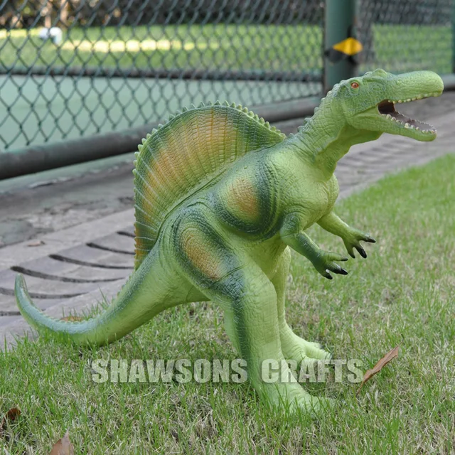 JURASSIC WORLD DINOSAURS MODEL TOYS SPINOSAURUS 25" SOFT RUBBER FIGURE