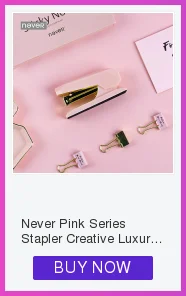 Серия Never Pink Канцелярский набор ленточные зажимы блокнот карандаш Закладка офисные аксессуары Подарочная коробка Упаковка школьные канцелярские наборы