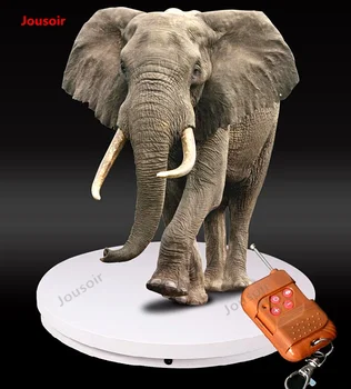 

Automatic motorized turntable 80KG load-bearing 60CM rotary table remote control adjustable speed photography shooting CD50 T03