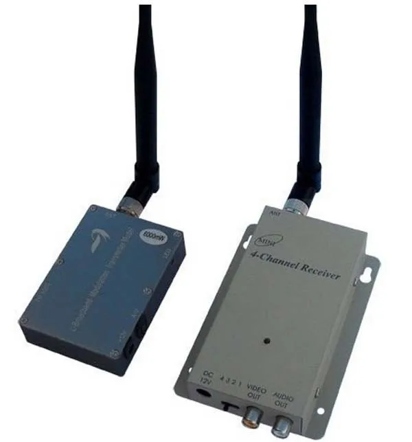 

1.2G 6W wireless video transmitter and receiver for FPV and analog CCTV camera CCD CMOS