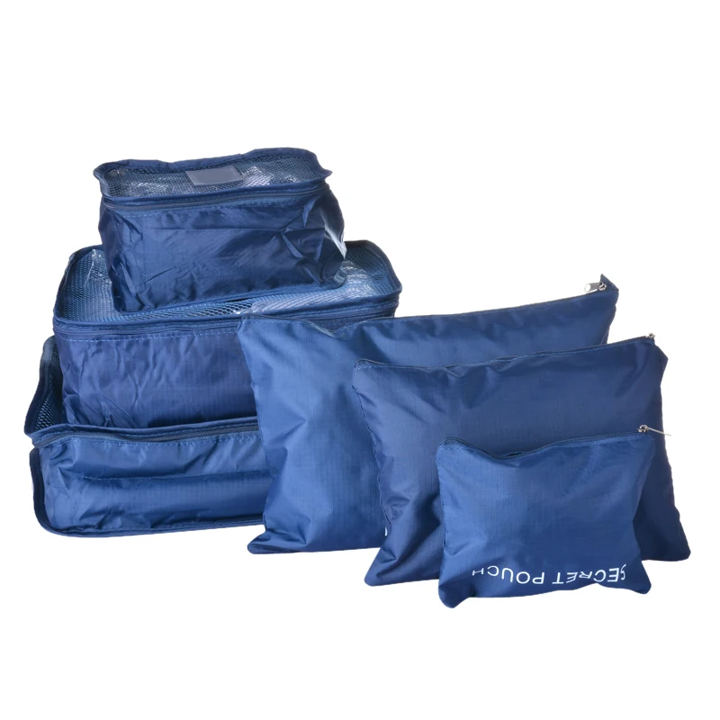 

Nylon For Clothes Zipper Mesh Bag Set 2019 Travel Waterproof Pouch Luggage Underwear Shoe Organiser