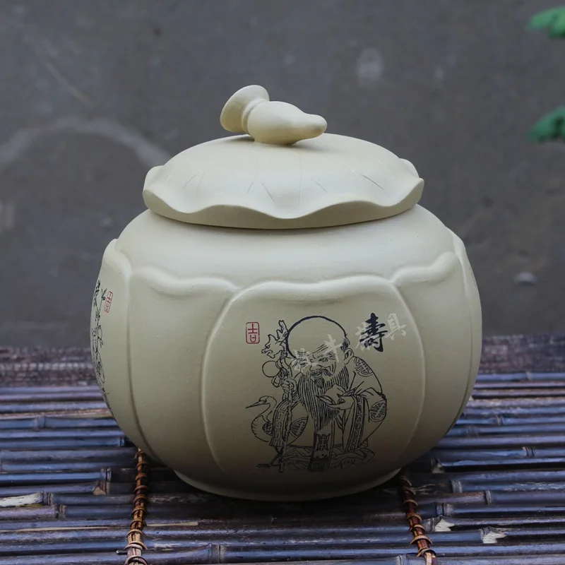 The purple tea factory direct segment mud tank lotus tea pot shop set collocation mixed batch