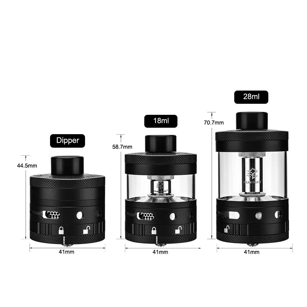 Оригинальный паровой аромамайзер Titan Tank 18 мл 28 RDTA с верхним наполнением