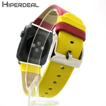 HIPERDEAL цветной кожаный ремешок для замены часов для Apple Watch 42 мм 18Jan20 Прямая поставка F