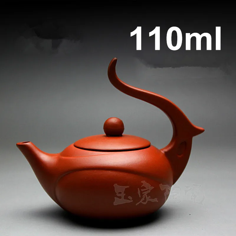 

Promotion Real Clay Teapot Chinese Porcelain Tea Pot 110ml Yixing Teapots Ceramic Handmade Kung Fu Set Sets Kettle Free Shipping
