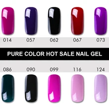 HNM 8 мл чистый цвет лак для ногтей Гибридный лак УФ-светодиодный лак для ногтей Гель-лак грунтовка штамповка Nagellak лаковый клей