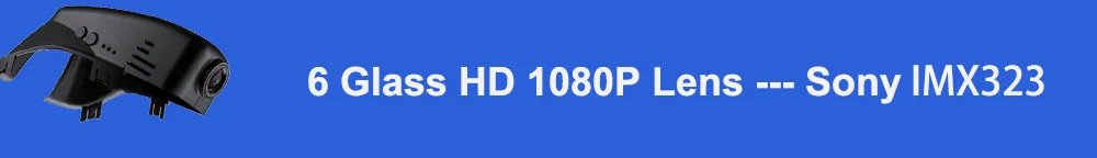 6 Glass HD 1080P Lens --- Sony
