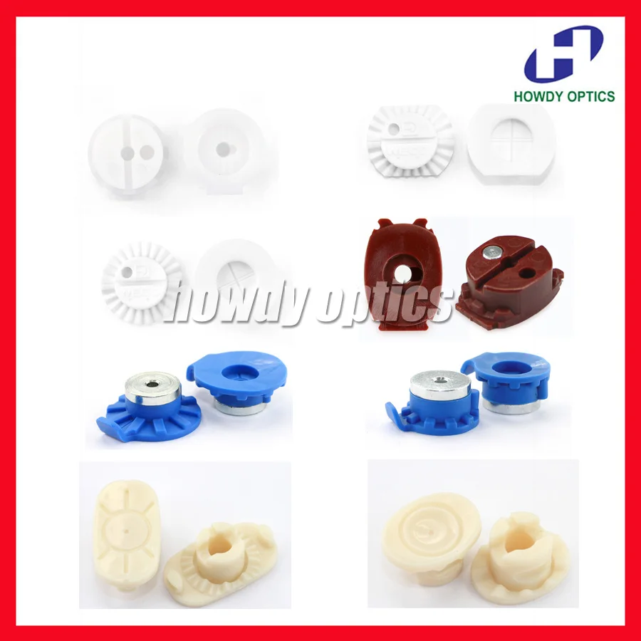 

Lens blocks Lens edging block Suction cup for lens edger