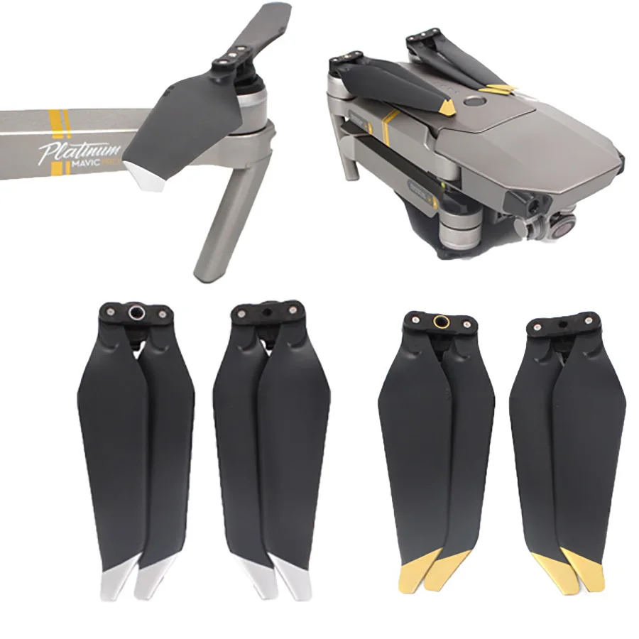 DJI Mavic Pro Platinum Propeller 8331F Noise Reduction Props 8331 Low noise Quick Release Mavic