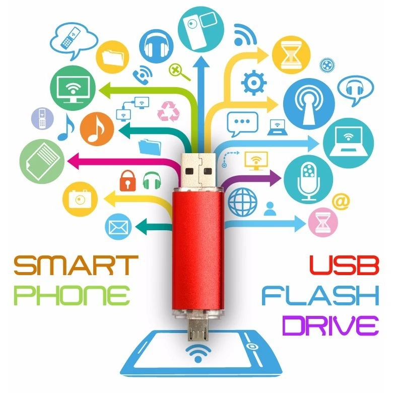 Купить 100% Geniune Емкость Ultra Dual OTG USB 2.0 Flash Drive 8 ГБ 16 ГБ 32 ГБ 64 ГБ Pendrive Флэш Памяти Карты Памяти Usb 128 ГБ 256 ГБ 1 ТБ