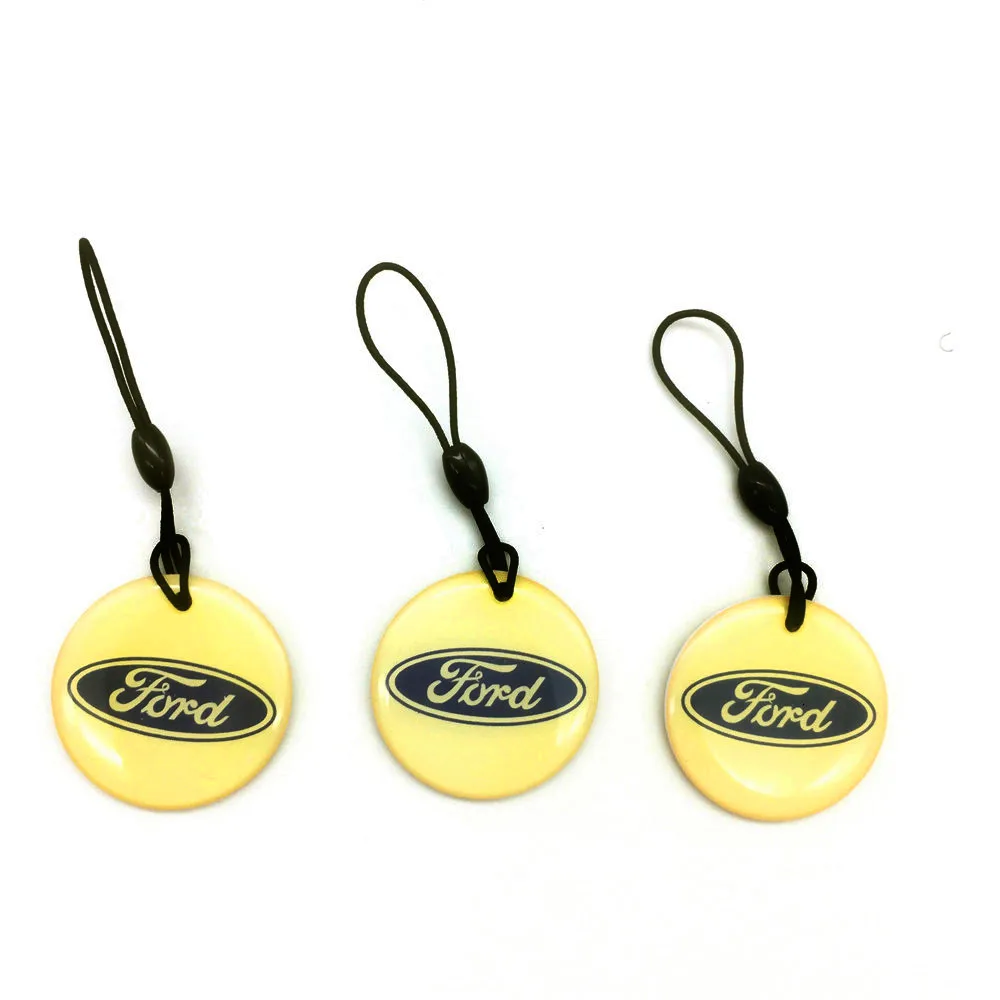 

10PCS RFID 125KHz Writable Rewrite T5577 Keyfobs Proximity Access Tags Badge Copy Keyfob Tag tickets