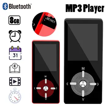 

2018 New A10 With External MP3 Player Metal Case Sports 8g Support Card MP3 Speaker For Student Photo Viewer Radio