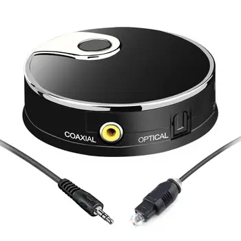 

Bluetooth Wireless Audio Transmitter TX12 Digital Music Stream Optical Fiber Coaxial Stereo Adapter Bluetooth 4.0