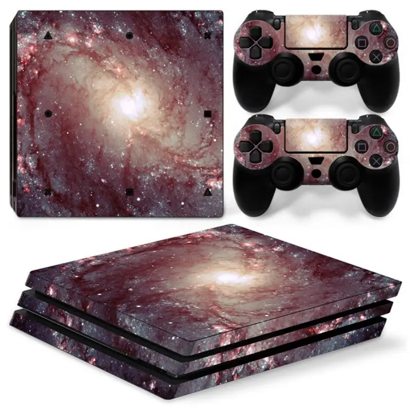 Виниловая наклейка для консоли playstation 4 Pro с 2 контроллерами для PS4 Pro Skins Наклейка для Dialshock 4 игровой аксессуар