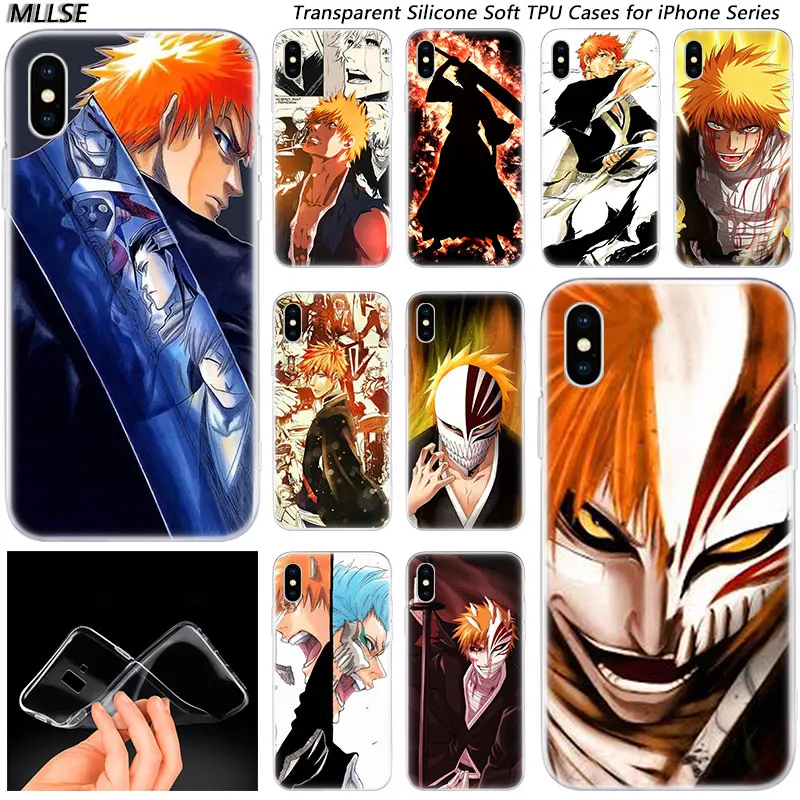 Hot Anime Bleach Ulquiorra Fashion Silicone Case Cover for Apple iPhones 11 Pro XS Max X XR 7 8 6 6s Plus 5S SE TPU Soft | Мобильные