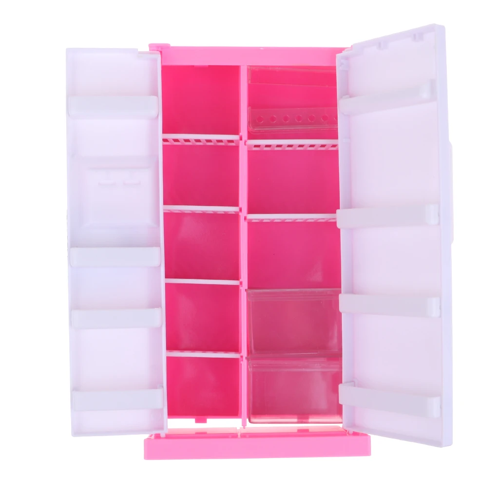 1/6 Scale Kitchen Furniture Fridge Refrigerator Model for   Dollhouse Hot Toys Figures Accessory