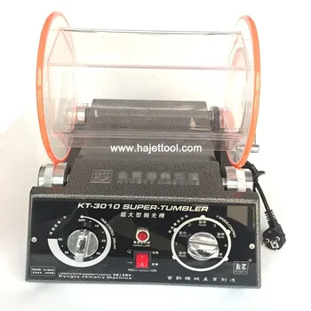 

High Quality Jewelry Machine Tools 12kg Big Rotary Tumbler Barrel Tumbler Polishing Machine Rock Tumbler KT3010