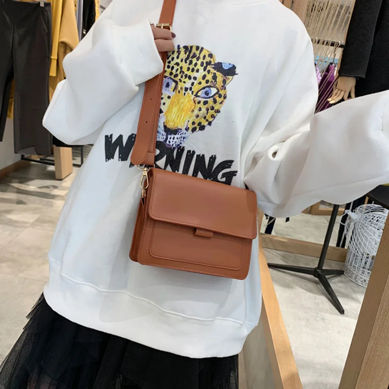 

Women Mini Retro Style Crossbody Bag Classic Lady PU Leather Shoulder Bags PO66