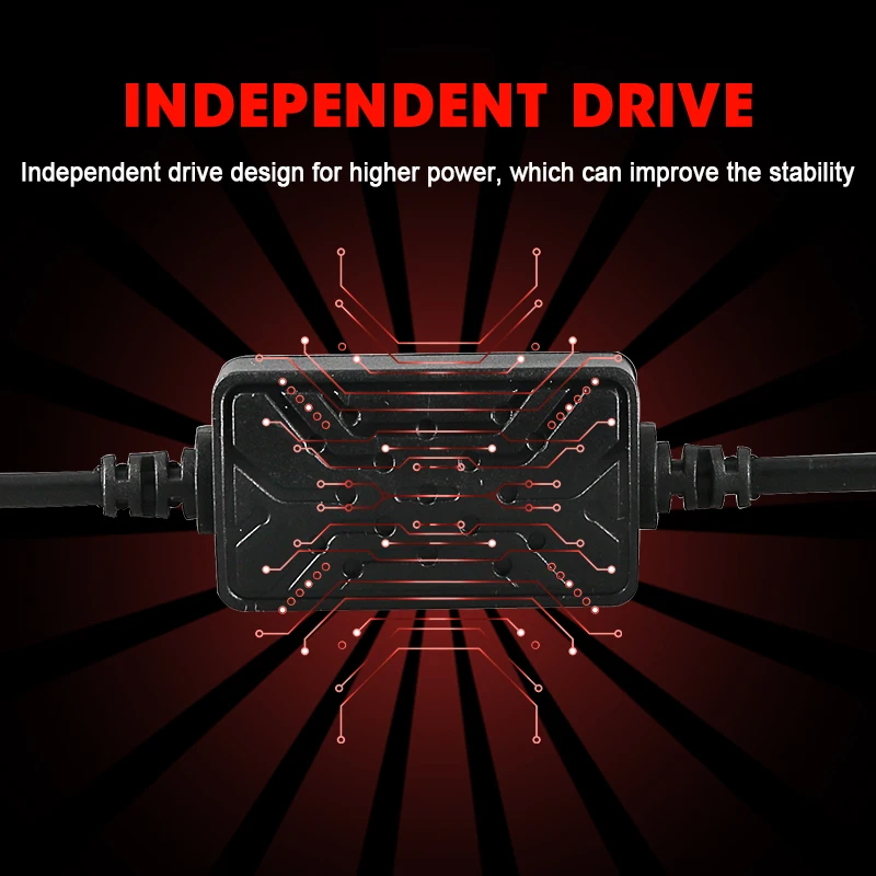Hlxg 2 шт. H4 Led 6000K 10000LM 50 Вт CSP чип hi low socket Тип лампы для автомобильных фар комплект