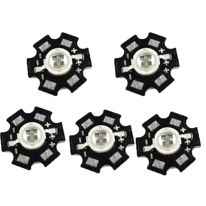 5PCS 5W 850nm infrared IR LED High Power Led Light Chip