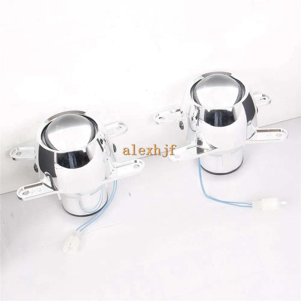 

July King Car Bifocal Lens Fog Lamp, Front Bumper Fog Lamp Assembly Case for Nissan Leaf 2011 Citroen CO 2011 etc