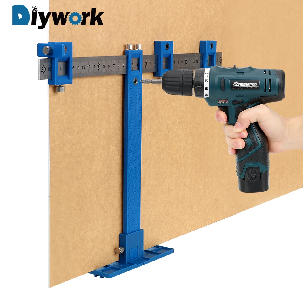 DIYWORK Cabinet Hardware Adjustable Drilling Dowelling ...