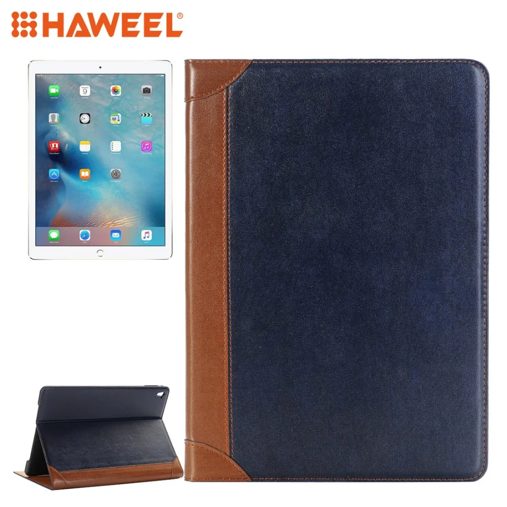 HAWEEL чехол для планшета iPad Pro 9 7 дюйма стиль книги полированный Флип кожаный +
