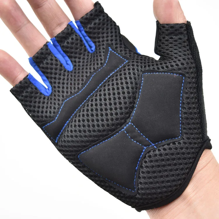 Breathable Non-slip Mens Half Finger Cycling Gloves, Summer Sports Wear Bike Gloves, mtb Gloves with Gel Pad (17)