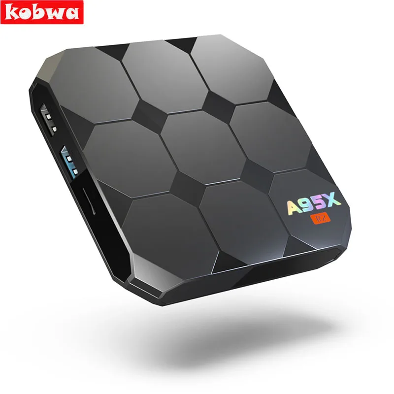 

A95X R2 Android 7.1 Smart TV Box S905W Quad-core 2G RAM 16G ROM Set Top Box Satellite 4K 3D H.265 USB 3.0 TF Card Media Player