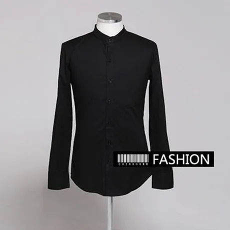Популярные новые Для мужчин модные рубашка Корейская версия