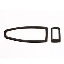 Автомобильная дверь окно переключатель украшения из углеродного волокна 4 шт. двери автомобиля оконный переключатель Крышка декор отделка