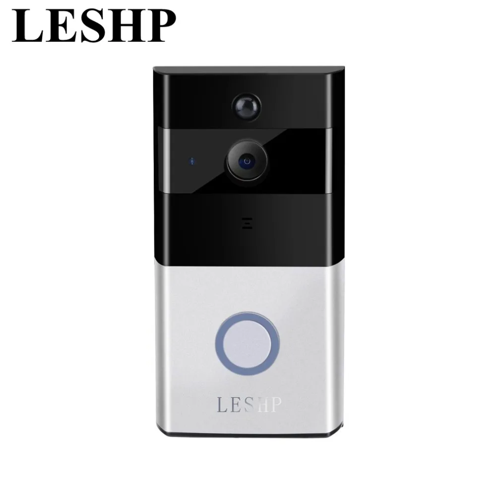LESHP Video Doorbell 1080P Wireless WiFi Ring Door Bell HD 2.4G Phone Remote PIR Motion Two-way Talk Home Alarm Security LESHP Video Doorbell 1080P Wireless WiFi Ring Door Bell HD 2.4G Phone Remote PIR Motion Two-way Talk Home Alarm Security